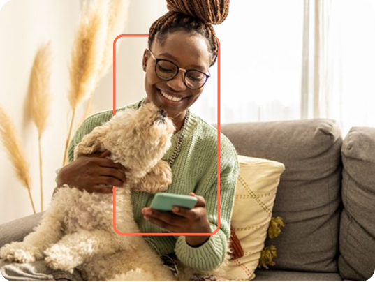 Pet Owner using App