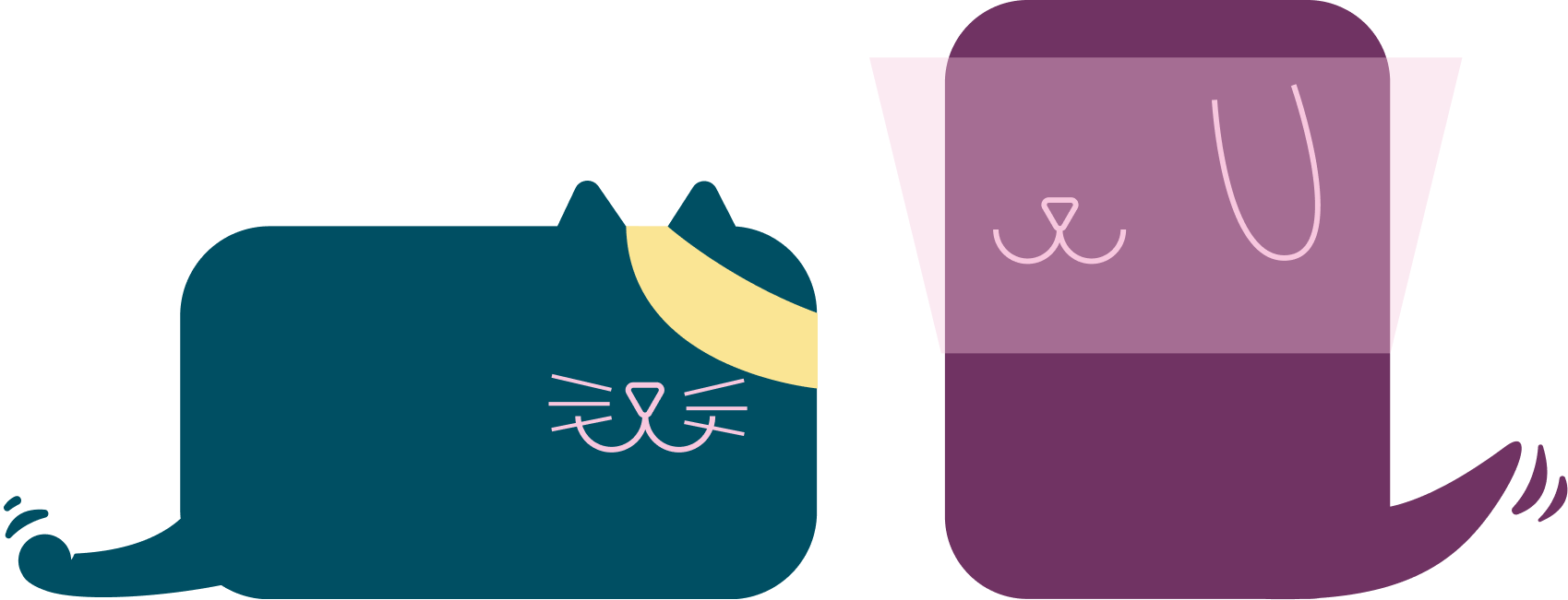 Poorly cat and dog